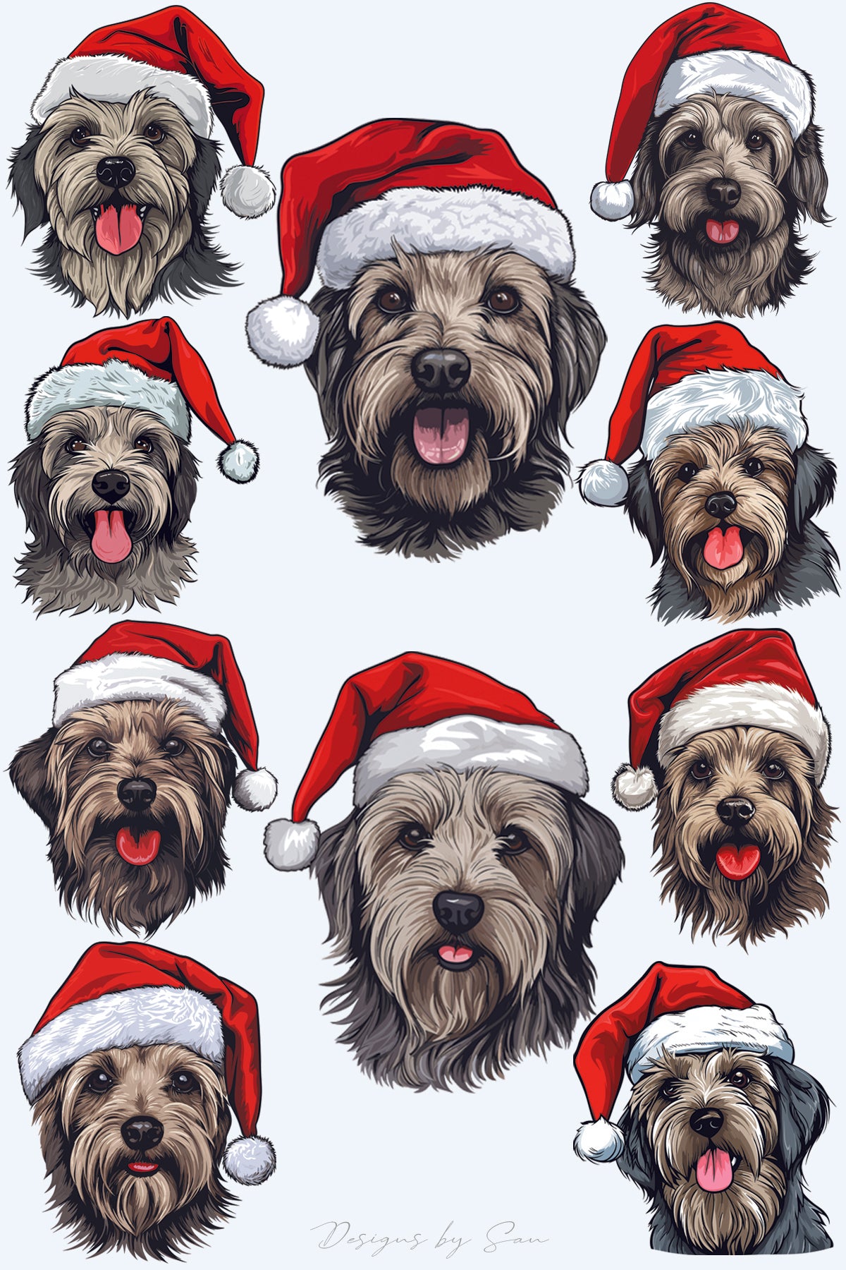 Clipart Christmas - Yorkshire Terrier - 320844